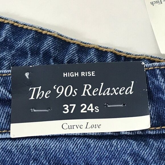 NEW Abercrombie & Fitch The '90s Relaxed High Rise Jeans Women's Plus Size 24S - Picture 9 of 13